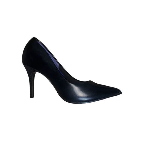 Antonia Saint Shoes - Antonia Saint NY Victoria 2.0 Custom Fit Essential High Heel Black Pointed Toe